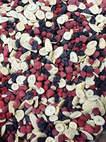 Fabrieksgroothandel Gevriesdroogd Gemengd Fruit Inclusief Gevriesdroogde Aardbeien Bananen Moerbeien In Bulk