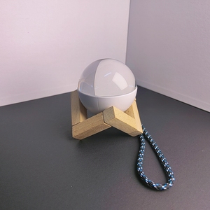 Boule de cristal vidéo 3D DIY, art de la mémoire, lampe en verre sphérique, affichage de pixels, écran de 2,7 pouces, 480p, lecteur vidéo 4 Go intégré - Product Image 2