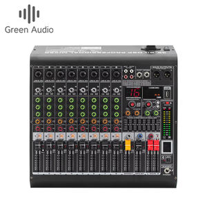 GAX-MC8 8 Canal Blueteeth Mélangeur 24 Peu DSP Numérique Effet Sonore Console De Mixage Équipement USB 48V DJ Studio De Mixage Matériel - Product Image 1