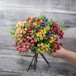 Branches artificielles CallaFloral en forme de fruits de la fortune, en plastique, pour décoration intérieure, maison, allée de mariage, 21g MW74411 - Product Image 1