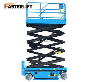 Lift Gunting Hidrolik Elektrik 6-16m Pengangkatan Lebih Cepat FL Kapasitas 130KG Tinggi Maksimum 20m Baja Paduan - Product Image 6