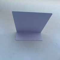 Support de menu de table NFC étanche en PVC avec puce NTAG215 13,56 MHz pour cartes de membre et utilisation hôtelière avec lecture de code QR