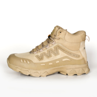 Bottes de travail durables antidérapantes confortables en cuir de vachette en daim EVA tissu Oxford randonnée en plein air bottes tim berland pour hommes