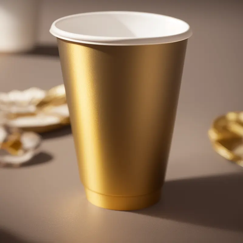 Biodegradabile caffè usa e getta caffè tazze di carta Kraft vetro di carta per le bevande ecologiche