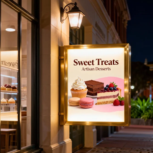 गैस स्टेशन फास्ट फूड कॉफी दुकान के लिए नेतृत्व वाला रेस्तरां मेनू बोर्ड फॉर मार्केटिंग के लिए यूनिवर्सल साधारण फांसी - Product Image 3