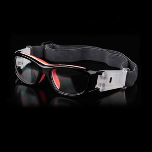 แว่นตาขี่จักรยานสำหรับเด็ก,แว่นตากีฬาเล่นบาสเก็ตบอลปรับได้สำหรับเด็กแว่นตากีฬาป้องกันการเกิดฝ้าพร้อมเคส - Product Image 4