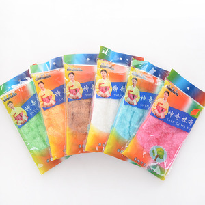 ผ้าเช็ดจานสองชั้น Meizhirou ผ้าทำความสะอาดครัวแบบหนา สีพื้นหลากสี สำหรับหม้อและกระทะ - Product Image 4