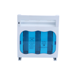 Công tắc dao ngắt kết nối loại cầu chì HR17B-63/3 màu trắng + xanh 10-63a - Product Image 1