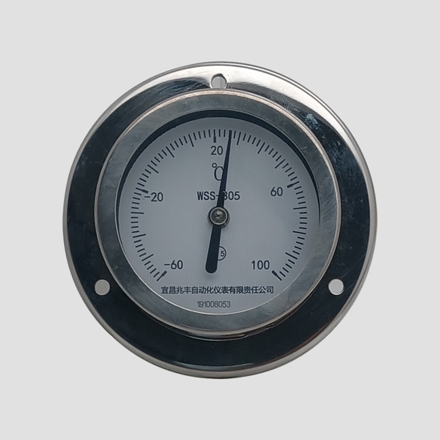 60mm with Panel Mount Kitchen Equipment Bimetal Thermometer
