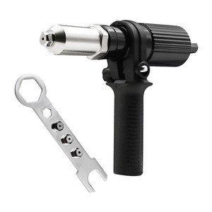 Adaptador de pistola remachadora eléctrica, cabezal de conversión, núcleo de engranaje de acero inoxidable para herramientas de remachado. - Product Image 5