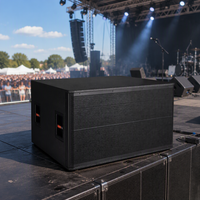 Système audio professionnel SRX 728, double caisson de basses de 18 pouces, système de sonorisation passif, enceintes de scène DJ, enceintes de concert