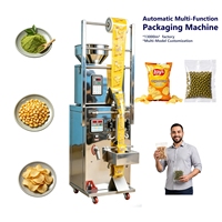 Verticale multifunctionele verpakkingsmachine met automatische weging, vulling en verzegeling voor graan, rijst, zaden, bonen en voedsel in zakken.