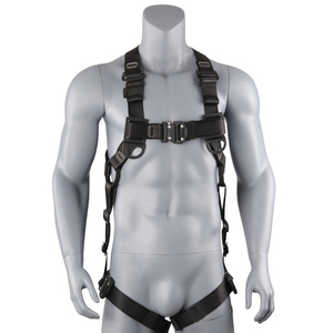 Cinto de Segurança Completo Padrão Japonês com Absorção de Choque e Cordão Retrátil (Poliéster) Certificado CE com Resistência à Tração de 1500kg - Product Image 2