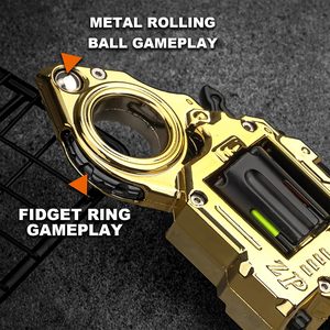 Alloy Fidget Slider Fidget Clicker Fidget Spinner Executive <strong>Desk</strong> <strong>Toy</strong> for Keep Focus &amp; Relief Stress Cool Gadgets for Men - Product Image 3