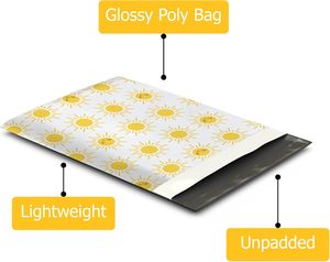 Sobres de Polietileno para Envíos, Impermeables, Autosellables y Resistentes a Desgarros, Bolsas de Correo Impresas de Primera Calidad - Product Image 3