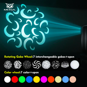 Scène extérieure étanche IP66 800W CMY CTO DMX faisceau Spot Wash encadrement BSWF motif de coupe LED lumière principale mobile - Product Image 6