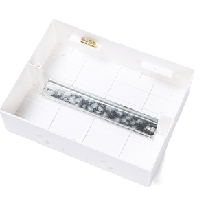 Boîtier de distribution électrique universel QHECO 2-16 voies en ABS pour disjoncteurs - Product Image 3
