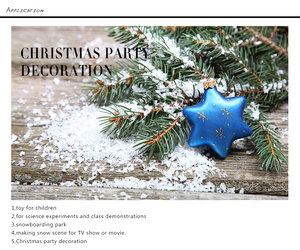 Nuevo producto Blanco Navidad Nieve artificial Nieve instantánea - Product Image 5