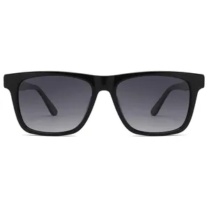 U-Top Acetaat Brillen Gepolariseerde Mannen & Vrouwen Zonnebril Luxe Stijl Met Aangepaste Logo