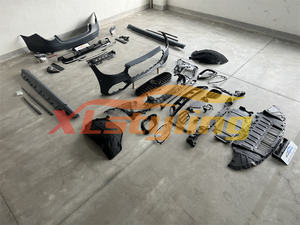 Kit de carrosserie de mise à niveau XLstyling Facelift pour <span class=keywords><strong>Mercedes</strong></span> Benz W223 2021 + S63 Bodykit noir brillant pour pare-chocs de voiture normal W223 - Product Image 2