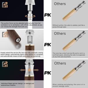 Dispositivo Automático de Madera y Acero Inoxidable Ecológico para Ayudar a Dejar de Fumar, Diseño Moderno para Uso Diario - Product Image 2