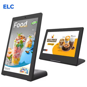 OEM L Shape 10.1 Inch Touch Screen Customer Feedback Evaluator Restaurant Ordering Rj45 Optional POE NFC Desktop Android <strong>Tablet</strong> - Product Image 1