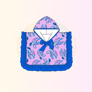 KERUI Toalla <span class=keywords><strong>de</strong></span> playa con capucha para niños Toalla <span class=keywords><strong>de</strong></span> personaje <span class=keywords><strong>de</strong></span> dibujos animados para niños Toalla impresa <span class=keywords><strong>de</strong></span> microfibra <span class=keywords><strong>de</strong></span> secado rápido para niños - Product Image 2