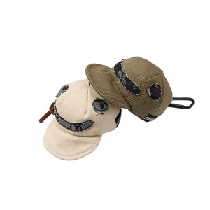 Creative Trendy Woven Carabiner <b>Keychain</b> Earphone Bag Pendant Girly High-Value <b>Personalized</b> Eco-friendly Fashion Hat-Shaped - Product Image 1