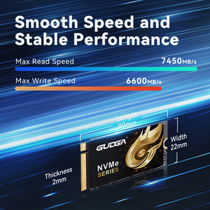 Ssd Ps5 M.2 Nvme Pcie 4.0 512gb, 1tb 2tb 2242 Nand Flash Disk Solid-state Ssd 7000MB/dtk - Product Image 2