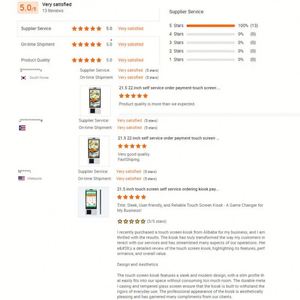 Touchwo biểu tượng tùy chỉnh tự phục vụ khách sạn check-in & thực phẩm đặt hàng <span class=keywords><strong>kiosk</strong></span> với máy thanh toán SDK cho tự kiểm tra in ấn - Product Image 5