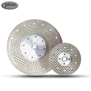 Double Side kim cương nhanh hơn cắt Electroplate Turbo phân khúc lưỡi cưa để cắt và mài đá granit - Product Image 2