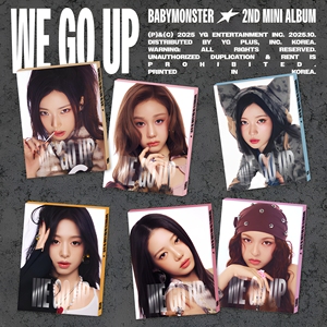 อัลบั้มต้นฉบับเกาหลี BABYMONSTER - WE GO UP (PATTERN Ver.) - Product Image 2