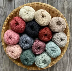Charmkey Hemp cotton wool Yarn Factory Direct Sale Blended Yarn For Knitting