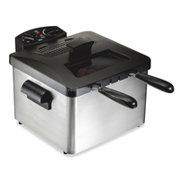Aifa Fournisseur en gros Grande table de restaurant de pommes de terre Toast en acier inoxydable Friteuse électrique professionnelle ouverte