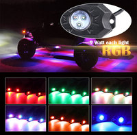 Wosai — lampe RGB décorative LED, étanche, éclairage roue, pour camion, UTV, quad, bateau, promo