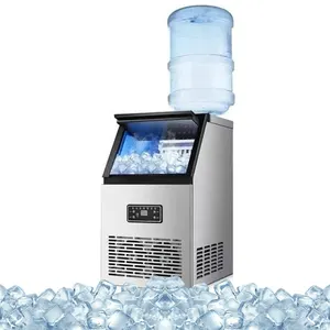 Máquinas de gelo comercial conveniente, alta produção automática máquina rápida do gelo/
