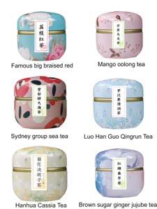 Borsa a triangolo pesca Oolong tè <span class=keywords><strong>dimagrante</strong></span> pesca bianca fagiolo rosso Coix riso crisantemo Cassia semi in scatola combinazione di tè saporito - Product Image 6