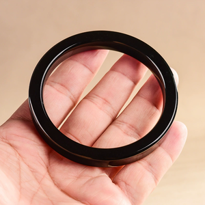 Authentic natural Hetian jade and agate bracelet auspicious bracelet jade bracelet - for both <b>men</b> and women hand ornaments - Product Image 3