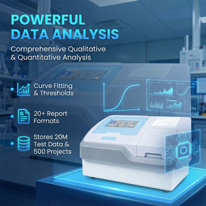 Professioneller Vollautomatischer Mikroplatten-Leser / ELISA-Analysator für 96- und 48-Well-Platten, Verwendet in Klinischen Laboren und der Lebenswissenschaftlichen Forschung - Product Image 5