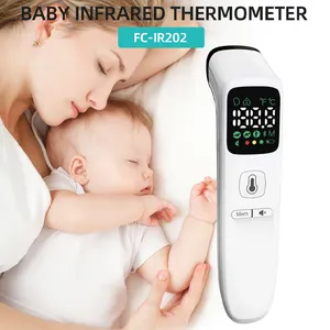 Non Contact Infrared Thermometer Manufacture CE Approved Medical Clinical Fever Household Head Non Contact Temperature Forehead Digital Infrared Body Thermometer
