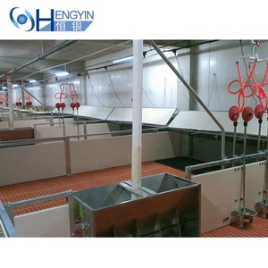 Vệ sinh heo con gian hàng Vườn Ươm bút Crate lợn trang trại lồng hệ thống với sàn - Product Image 1