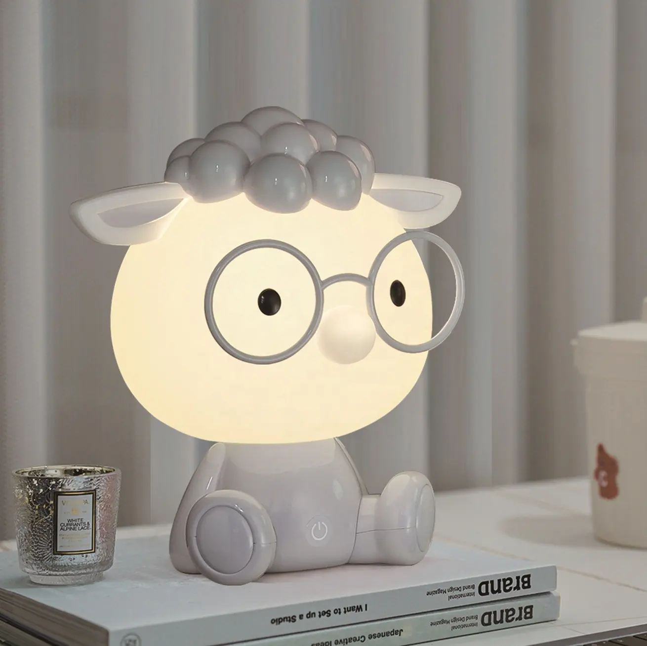 2021 New idea product creative cartoon animal lamps kids led night light for bedroom