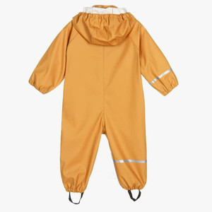 Chubasquero ecológico para niños, traje <span class=keywords><strong>impermeable</strong></span> para bebés, pantalones para niños pequeños, Mono para niñas, chubasquero - Product Image 2