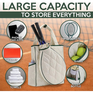 Bolsa de Raquetas Multifuncional de Entrega Rápida, Logotipo Personalizado, Bolsa Deportiva Profesional, Bolsa para Teléfono, Precio Económico, Bolsa de Tenis Resistente - Product Image 3