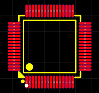 Microcontrôleur STM32F405RGT6 - Circuit Intégré LQFP-64, Composants Électroniques Analogiques, Série de Circuits Intégrés, Fonctionnalité FPGA