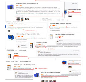 แบตเตอรี่ลิเธียมไอออนแบบแท่งปริซึม 10000 รอบการใช้งาน Hithium 280Ah 3.2V 314Ah Gotion 340AH สำหรับประกอบแบตเตอรี่ 48V 280Ah Eve 280ah - Product Image 6