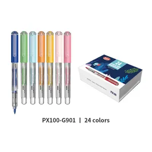 BEIFA PX100 60colors Assorted Shell Brush Tip Liquid System High Quality Strong Waterproofing Bright Colors Acrylic Paint Marker