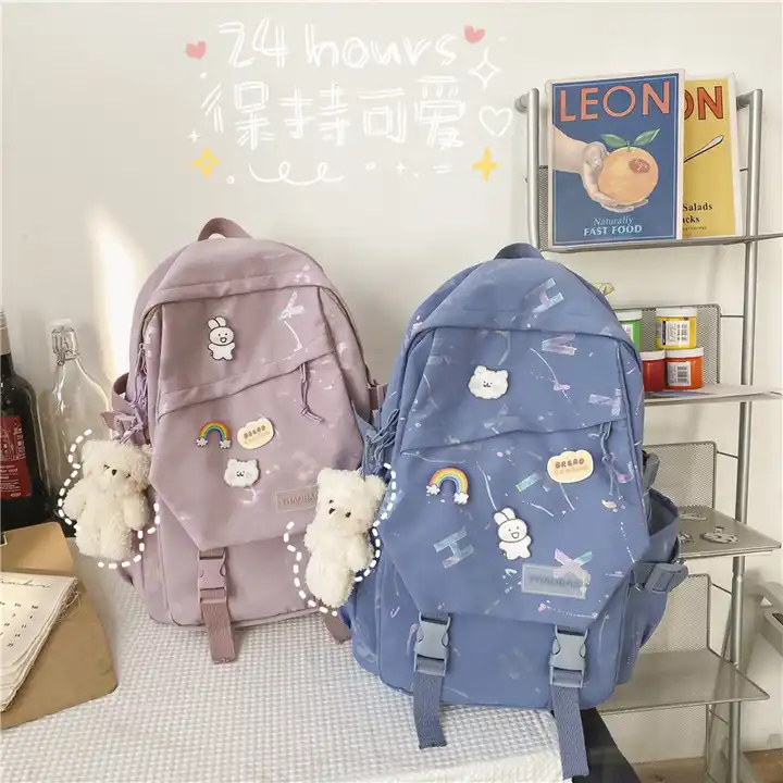 sacs d'école filles petit étudiant ins occasionnel haute école sac à dos  japonais collège bagpack pour les adolescents