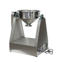Mélangeur de poudre en acier inoxydable de 10 L, adapté aux aliments, petit mixeur pour protéines de fitness, suppléments nutritionnels, mélange en laboratoire