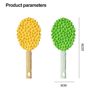 Cepillo Removedor de Pelo para Mascotas con Forma de Durián, Diseño Nuevo, Venta al por Mayor de Fábrica, Reutilizable, Peine de Masaje para Mascotas - Product Image 6